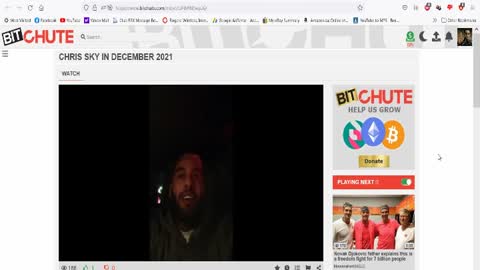 Chris Sky is reading off a script