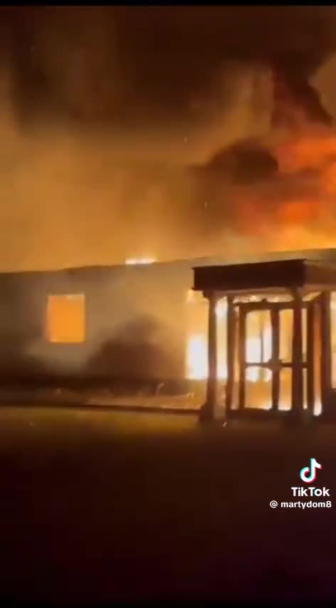 Ireland has a fire at historical house meant for immigrants