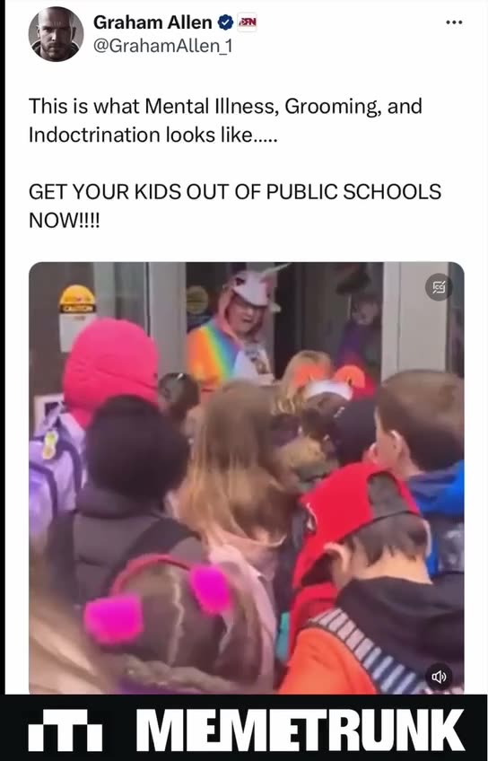 This is what mental illness, grooming and indoctrination look like