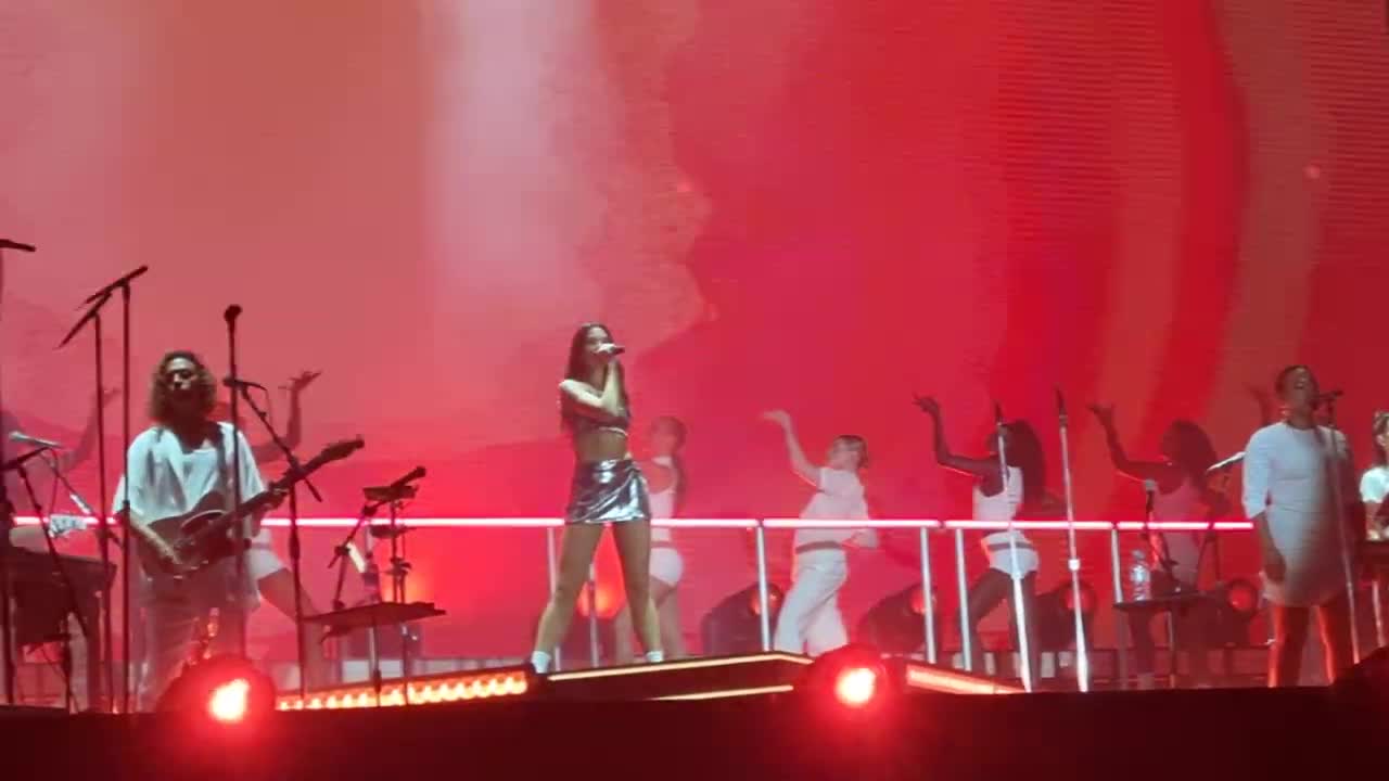 DUA LIPA - INTRO & PHYSICAL live (Lovestream Festival in Bratislava, Slovakia 2022)
