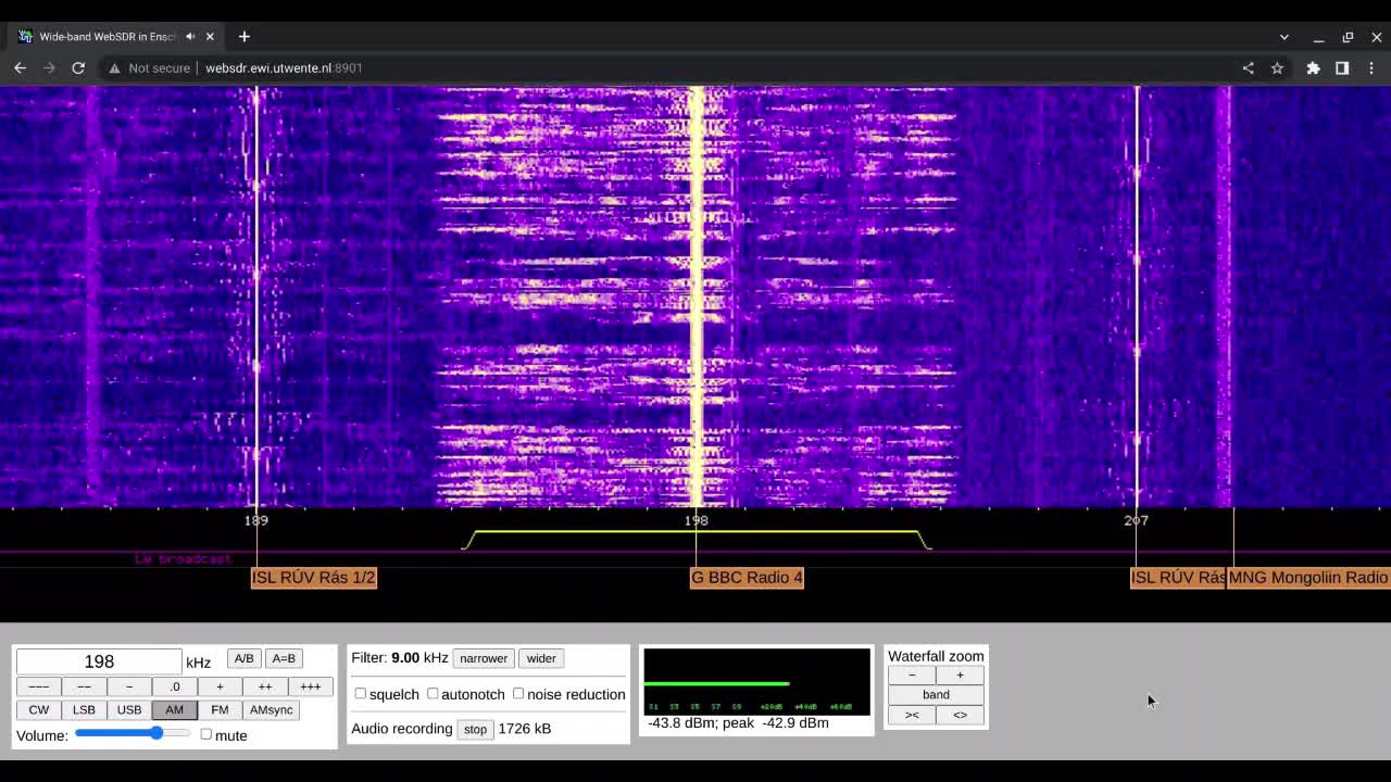 BBC Radio 4 - The Shipping Forecast 19/12/2022 0048 GMT 198kHz