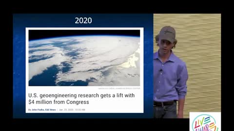 LiveAware Conference 2020: FrankenSkies Agenda to control our sunlight, weather & air - Matt Landman