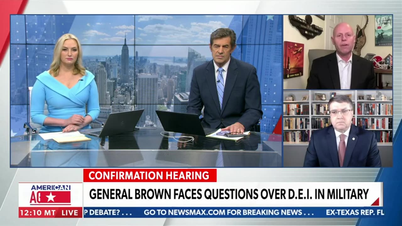 Newsmax - Focus on race is 'destroying our military': Former Sec. of Veteran Affairs