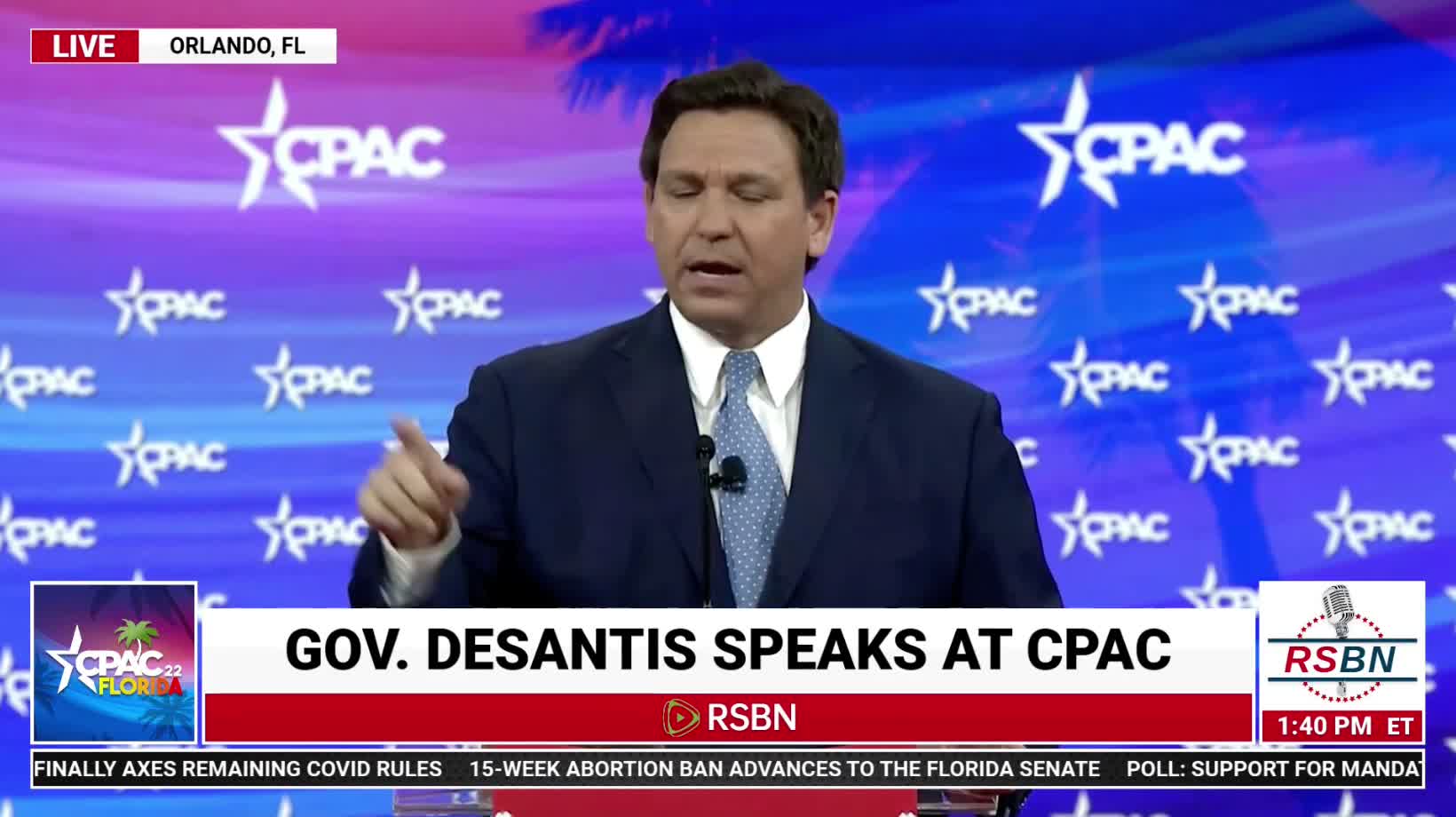 Gov. DeSantis: "Had Florida not led the way, this country could look like Canada or Australia."