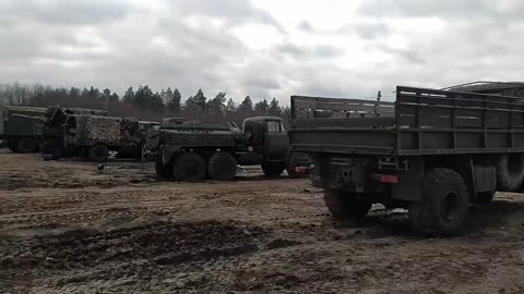 Footage from captured base in Kherson region.