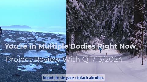 Du bist im Moment in mehreren Körpern