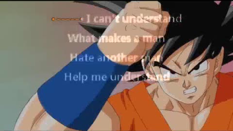 Depeche Mode "People are People" DBZ AMV Karaoke