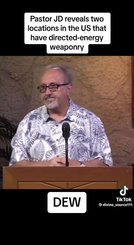 Pastor Warns Of Two Sites With Directed Energy Weapons: Maui is One Of Them...