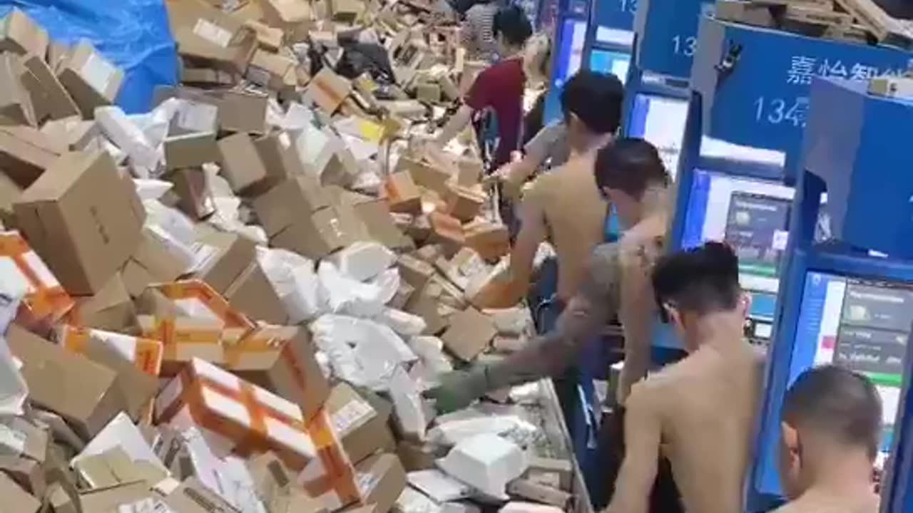 A sneak peek inside the "temu" sweatshop, amazon's leading competitor...