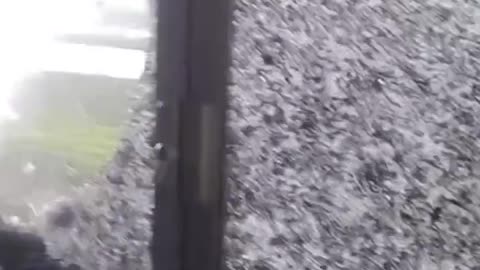 Conductor Films Tornado Hitting His Train in Nebraska