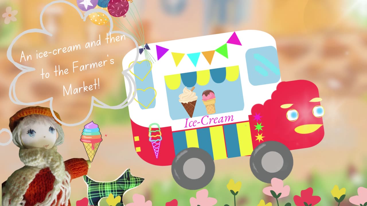Ice-Cream Truck comes to town