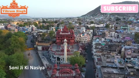 Ajmer City- Full City Drone View