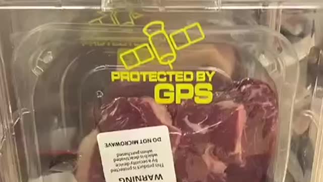 YOUR MEAT NOW COMES IN A SECURITY PACKAGE - PROTECTED BY GPS
