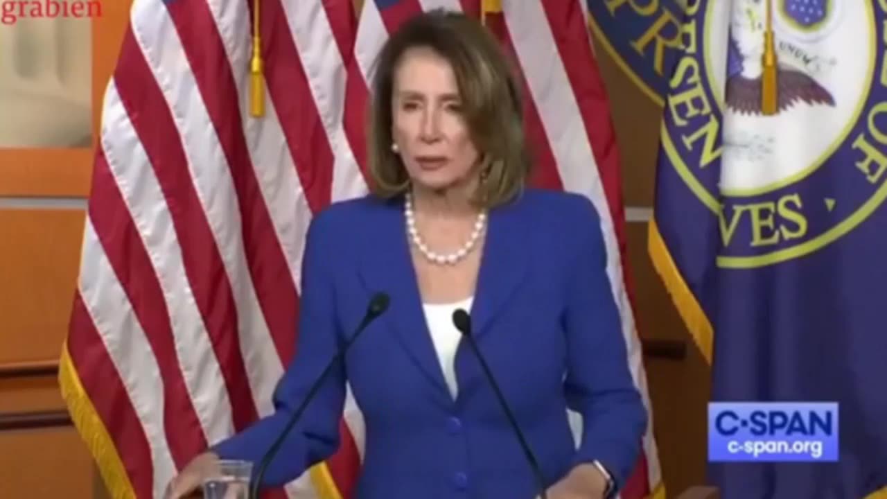 Nancy Pelosi——Sleeping Upside Down