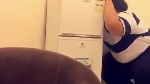 The refrigerator can't stop you. It's a big body