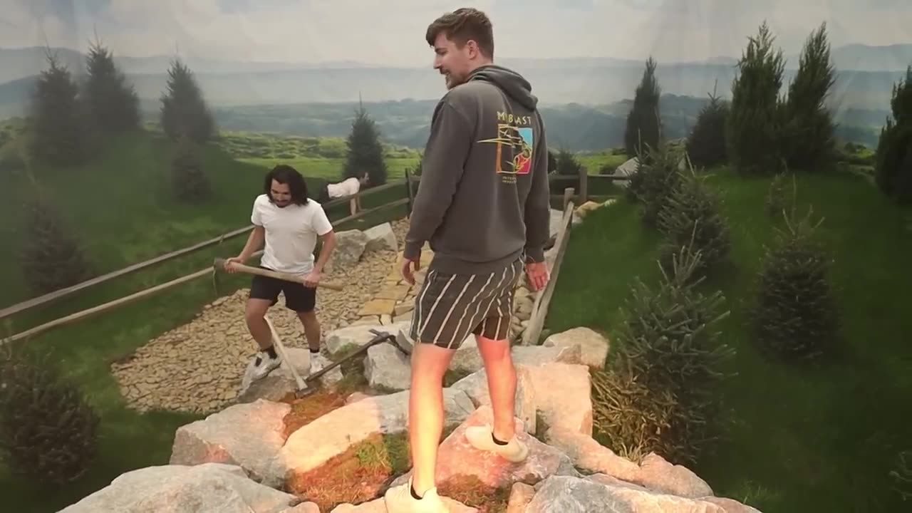 Man vs lava