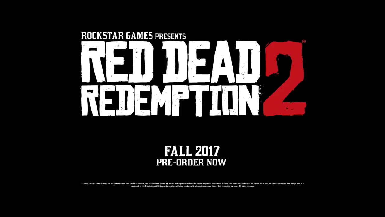 Red Dead Redemption 2 Trailer