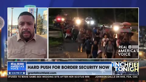 CARAVANS MAKING A RUN FOR THE BORDER