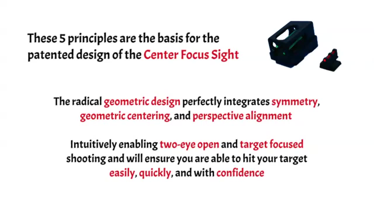 How the Center Focus Sight Works