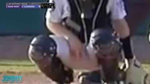 Batter Can NOT Believe the Strike Call!! Little League Baseball!