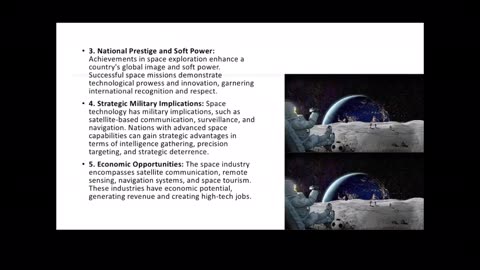 slides: Why Russia ,US,and India are racing to space? Geopolitical space war