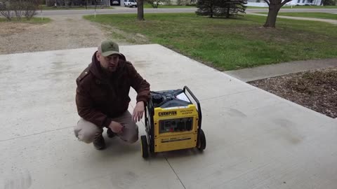 Champion 4650 Watt Inverter Generator Test