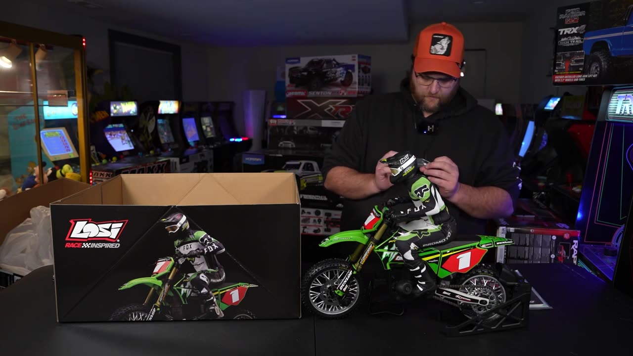 Losi Promoto-MX Motorcycle RTR Unboxing & First Review! MASSIVE RC Dirtbike! Is It Amazing?