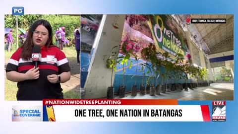 Isang Puno, Isang Bayan tree planting sa Talisay, Batangas, nagsimula na