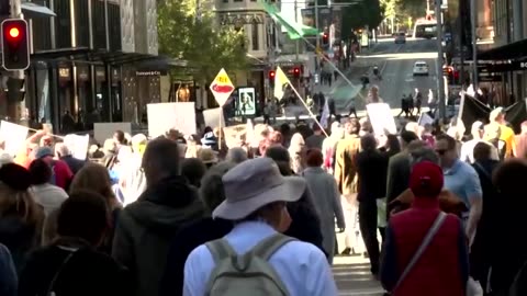 Assange Supporters In Sydney Demand His Release