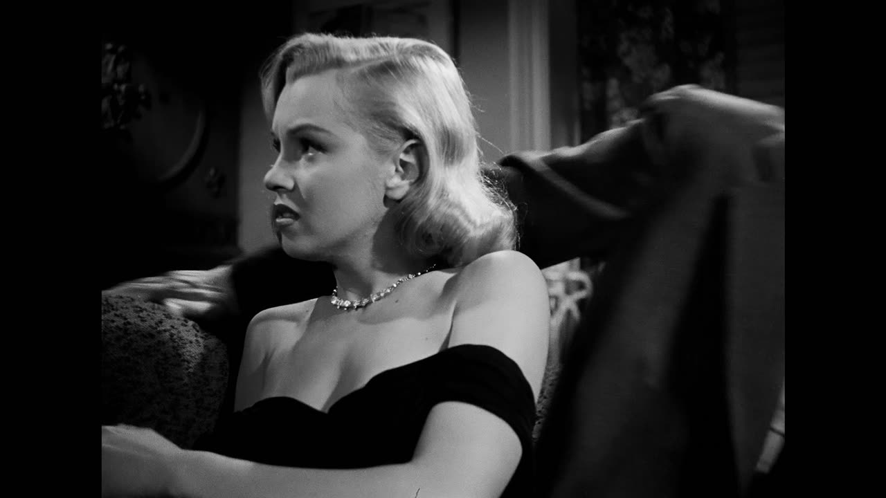 Marilyn Monroe 1950 The Asphalt Jungle scene 2 remastered 4k