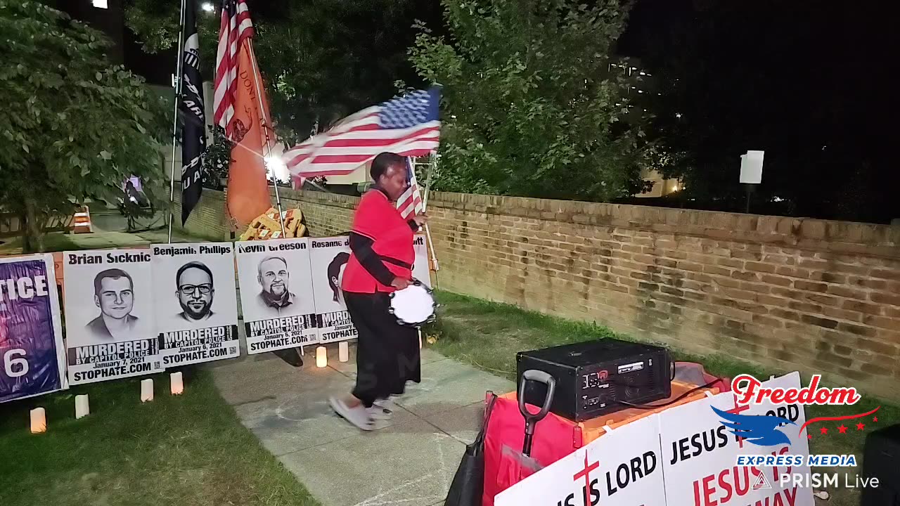 Live at the DC Gulag! J6 Vigil 10/4/2023