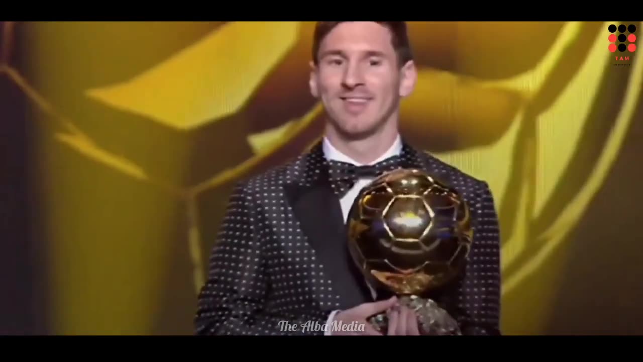 #Lionel_Messi Win By 8Th Ballon D'R Award