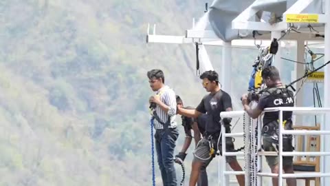 Bunge Jumping In Rishikesh