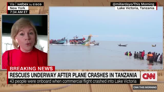 Commercial plane crashes into Lake Victoria