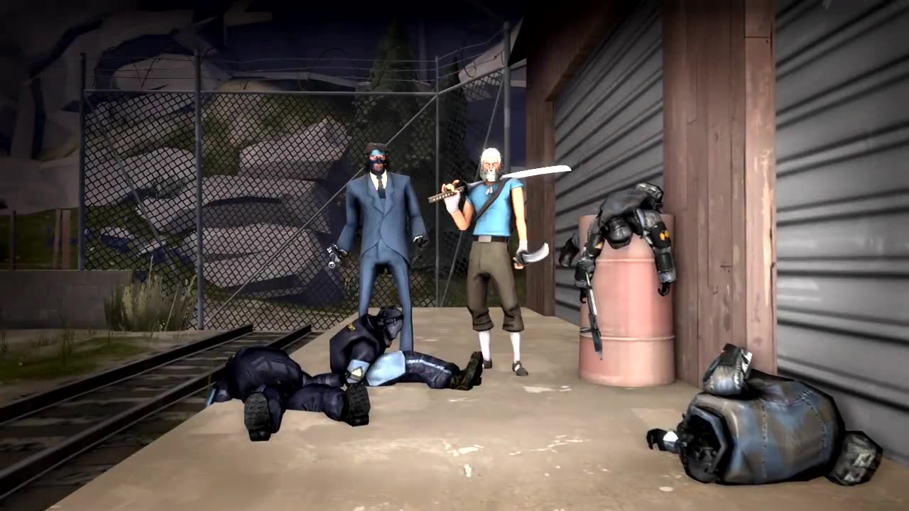 Team Fortress meets Metal Gear