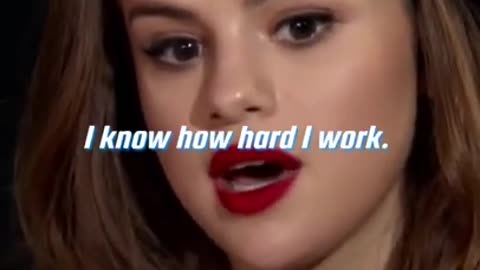 Selena Gomez short motivational speech