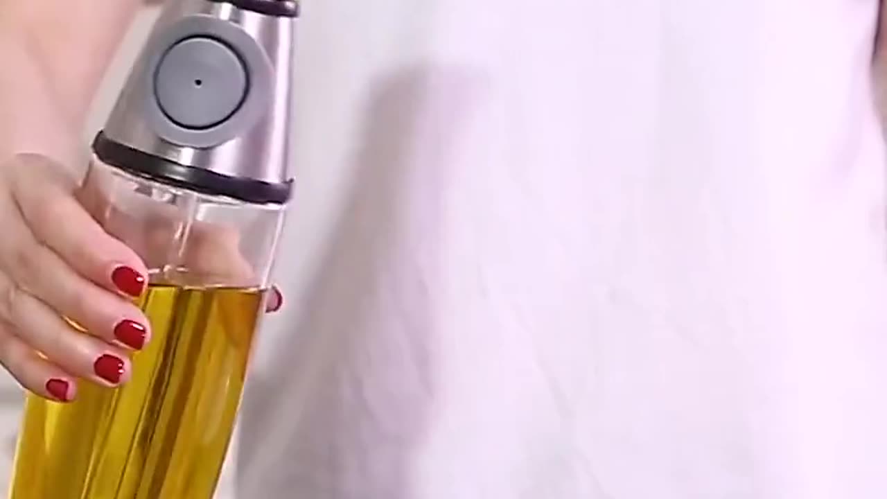 Measurable Glass Oil Bottle - Kitchenware