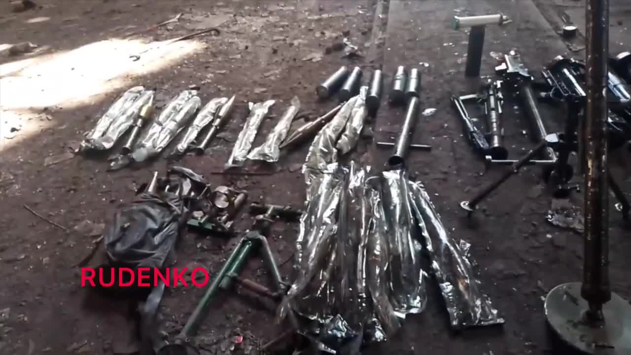 Ukraine War - A large number of dead Nazis were found inside (Graphic)