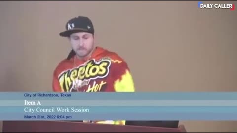 Youtuber Performs Joe Biden Rap Diss Song In Front Of City Council