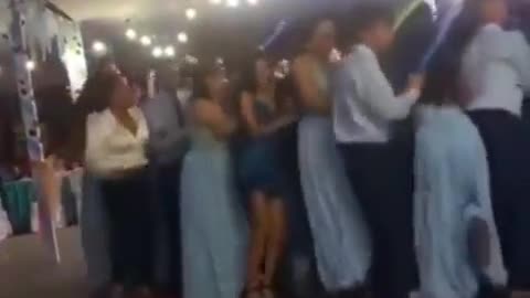 Dance Floor Caves Swallowing 25 Students At A Graduation Party In Peru😮