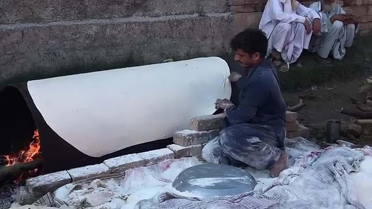 World biggest Rumali roti bannu wedding traditional food