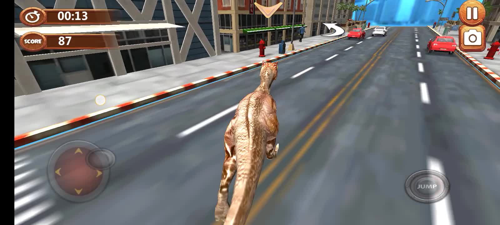 Dinosaur game - mobile game