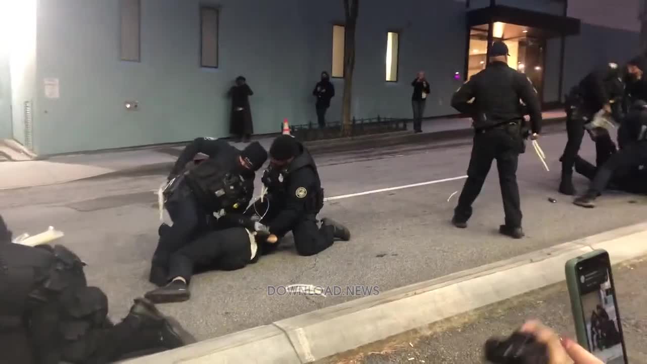 Soros' Antifa Army Squeals As They Get Arrested For Rioting In Atlanta - 1/21/23