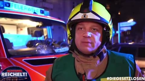 Angriff auf Rettung mit Feuerlöscher schockt Berlin