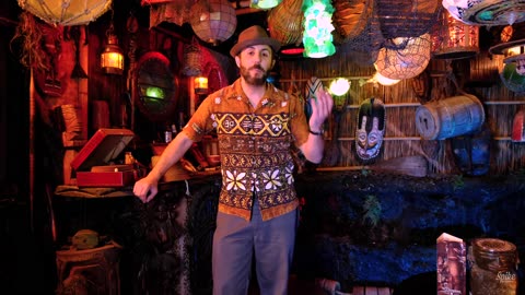 Home tiki bar tour!