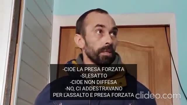 Sentite questo prigioniero