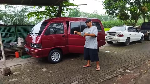 SUZUKI CARRY RED COLOR