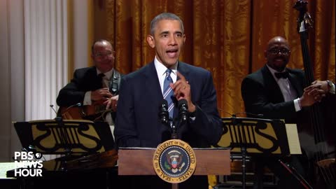 Watch President Obama speak -- and sing -- at White House tribute to Ray Charles