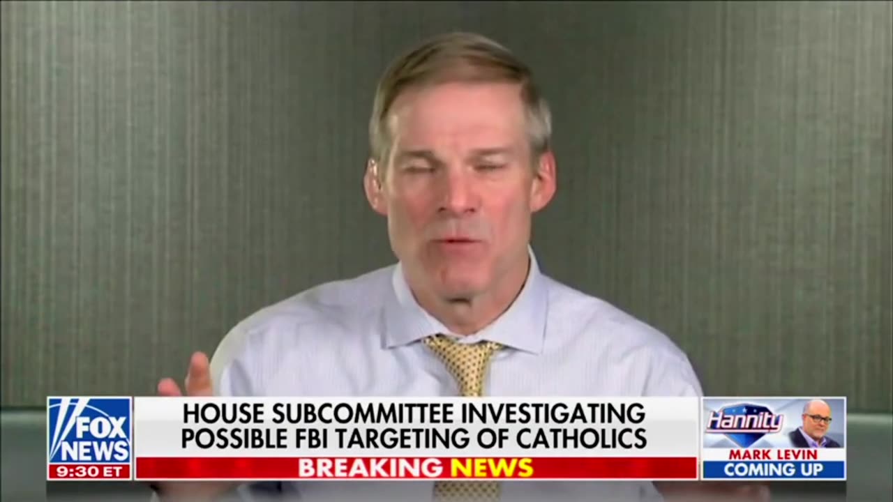 Jim Jordan HAMMERS The Biden DOJ After Learning They Infiltrated Religious Orgs