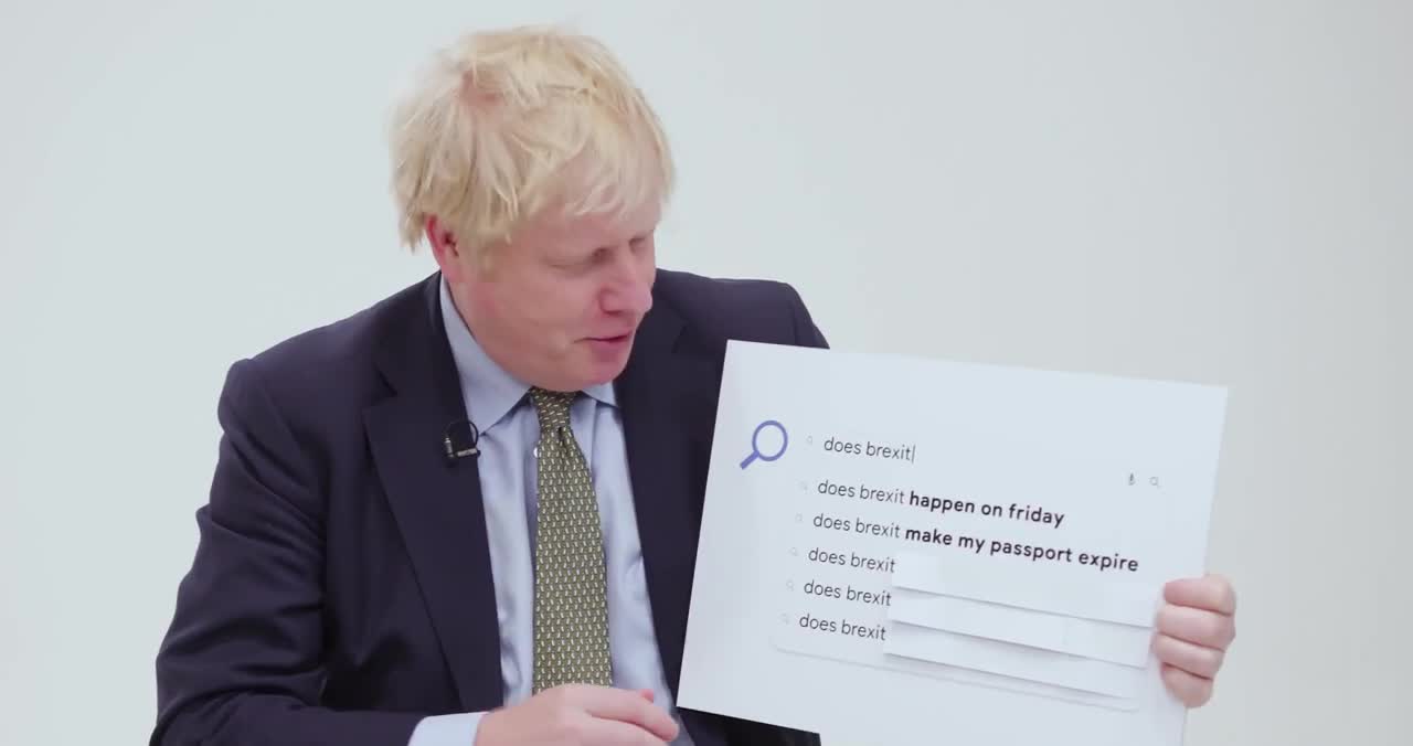 Boris Johnson Answers the Web's Most Searched Questions